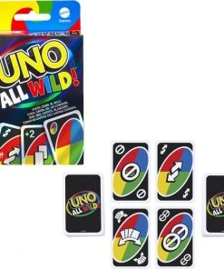 UNO All Wild - Mattel Games - Kaartspel 22 UNO All Wild - Mattel Games - Kaartspel -Spellen Kast 550x563