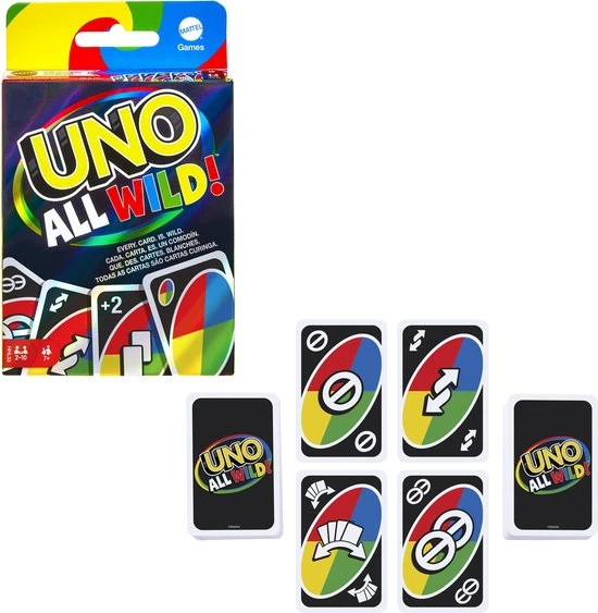 UNO All Wild - Mattel Games - Kaartspel 11 UNO All Wild - Mattel Games - Kaartspel - Afbeelding 9