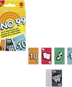 O'NO 99 - Mattel Games - Kaartspel -Spellen Kast 550x564