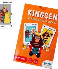 Oink Games Kingsen - Drankspel - In Exclusieve Spelvorm -Spellen Kast 550x566 5