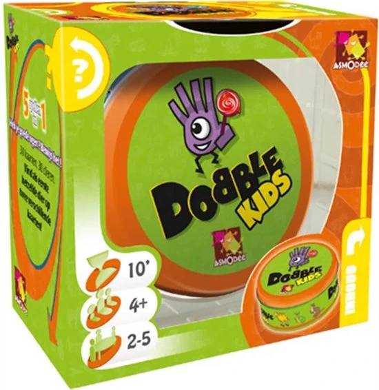 Zygomatic Board Game Studio Dobble Kids - Kaartspel 5 Zygomatic Board Game Studio Dobble Kids - Kaartspel - Afbeelding 3