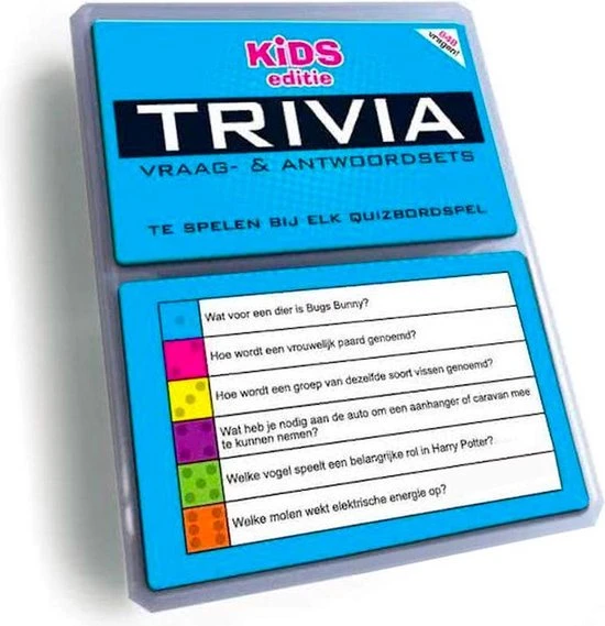 Playtime Trivia Vragen Aanvulset, Vraag En Antwoord - Versie Kids 6 Playtime Trivia Vragen Aanvulset, Vraag En Antwoord - Versie Kids - Afbeelding 4