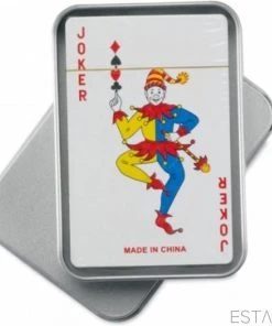 ESTARK Luxe Speelkaarten In Metal BOX - Plastic Coating - Poker Kaarten - Kaartspel - Spelkaarten - Spel Kaart - 56 Kaarten - Gezelschapsspel - Spelen - Playing Cards - In Blik 21 ESTARK Luxe Speelkaarten In Metal BOX - Plastic Coating - Poker Kaarten - Kaartspel - Spelkaarten - Spel Kaart - 56 Kaarten - Gezelschapsspel - Spelen - Playing Cards - In Blik -Spellen Kast 550x572 8