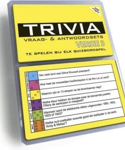 Playtime Trivia Vragen Aanvulset, Vraag En Antwoord - Versie Geel -Spellen Kast 550x574