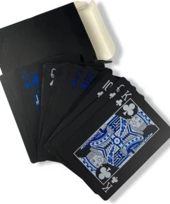 Vesper Products Speelkaarten Waterdicht – Special Edition Pokerkaarten Blauw/Zwart -Spellen Kast 550x575 2