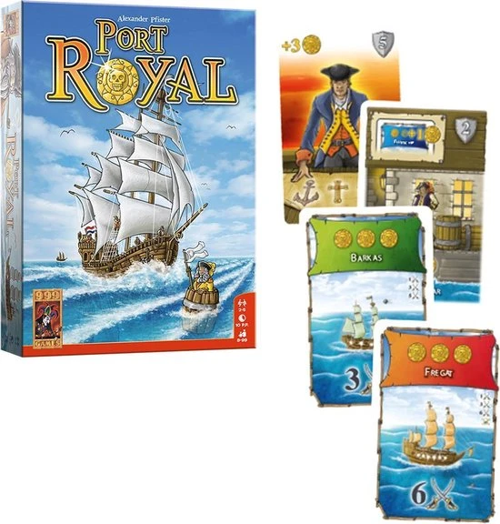 999 Games Port Royal Kaartspel 5 999 Games Port Royal Kaartspel - Afbeelding 3