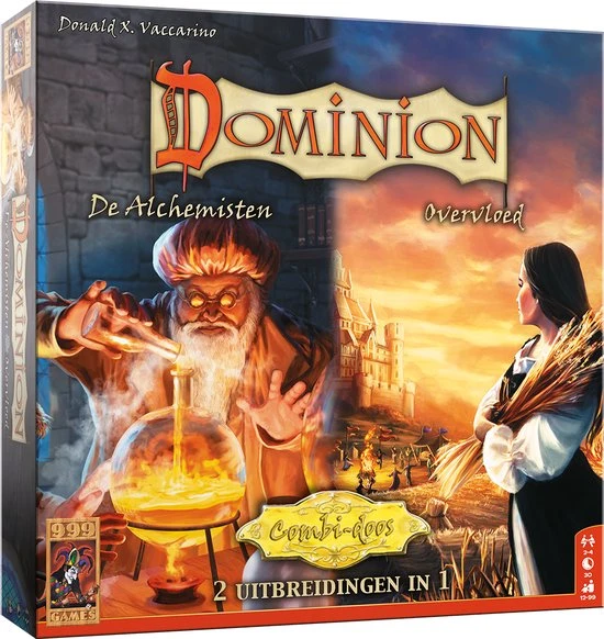 999 Games Dominion Combi-doos: Alchemisten & Overvloed Uitbreiding Kaartspel 3 999 Games Dominion Combi-doos: Alchemisten & Overvloed Uitbreiding Kaartspel