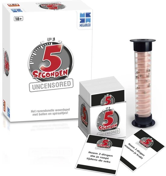 Megableu 5 Seconden Uncensored - Kaartspel - Spelletjes Voor Volwassenen - 18+ Spel 5 Megableu 5 Seconden Uncensored - Kaartspel - Spelletjes Voor Volwassenen - 18+ Spel - Afbeelding 3