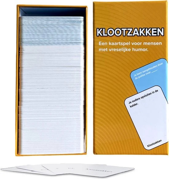 Klootzakken - Nederlands Kaartspel - Partyspel - Familiespel - Gezelschapsspel 7 Klootzakken - Nederlands Kaartspel - Partyspel - Familiespel - Gezelschapsspel - Afbeelding 5