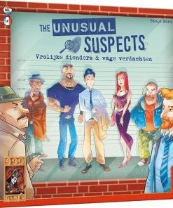 999 Games The Unusual Suspects Kaartspel -Spellen Kast 550x585 4