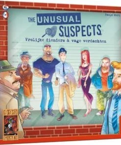 999 Games The Unusual Suspects Kaartspel -Spellen Kast 550x585 5
