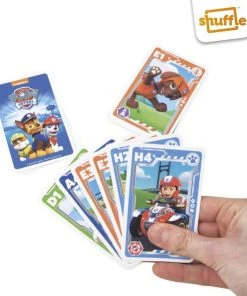 Shuffle Paw Patrol - Kwartet En Actiespel -Spellen Kast 550x591