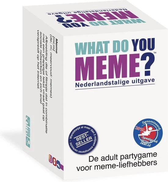What Do You Meme - Kaartspel / Familiespel / Partyspel - Nederlandstalige Editie 12 What Do You Meme - Kaartspel / Familiespel / Partyspel - Nederlandstalige Editie - Afbeelding 10