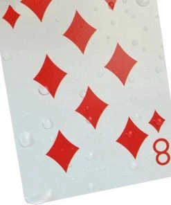 Texas Hold'em - Professionele 100% Plastic Pokerkaarten | 100% Waterdicht | Speelkaarten | Kaartspel | Poker | Offici Le Afmetingen Van Pokerkaarten | Blauw -Spellen Kast 550x597 2