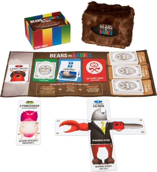 Exploding Kittens Bears Vs Babies - Engelstalig Kaartspel 5 Exploding Kittens Bears Vs Babies - Engelstalig Kaartspel - Afbeelding 3