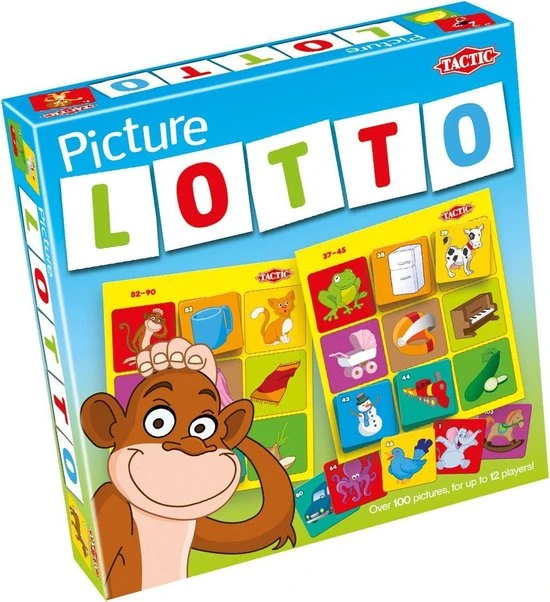 Tactic Picture Lotto - Kinderspel 3 Tactic Picture Lotto - Kinderspel