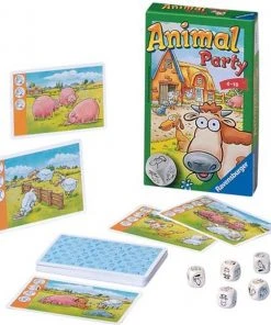 Ravensburger Animal Party - Pocketspel -Spellen Kast 550x605 1