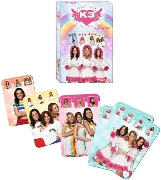 K3 : Spel - Kwartet 5 K3 : Spel - Kwartet - Afbeelding 3