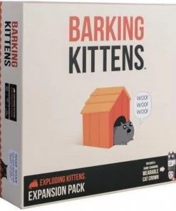 Exploding Kittens Barking Kittens Uitbreiding - Engelstalig Kaartspel -Spellen Kast 550x622