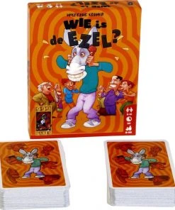 999 Games Wie Is De Ezel Kaartspel -Spellen Kast 550x624