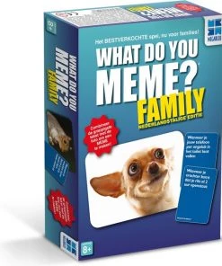 Megableu What Do You Meme Familie Nederlandstalig - Kaartspel - Familiespel - Partyspel Vol Humor!