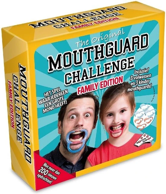 Identity Games Mouthguard Challenge Familie Editie - Partyspel (vanaf 8 Jaar) 3 Identity Games Mouthguard Challenge Familie Editie - Partyspel (vanaf 8 Jaar)