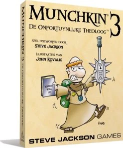 Steve Jackson Games Munchkin 3 De Onfortuynlijke Theoloog - Uitbreiding - Kaartspel
