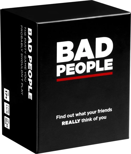 Dyce Games Bad People (Engelstalig) - H T Partyspel Voor Volwassenen - Het Kaartspel Dat Je Beter Niet Kan Spelen 3 Dyce Games Bad People (Engelstalig) - H T Partyspel Voor Volwassenen - Het Kaartspel Dat Je Beter Niet Kan Spelen