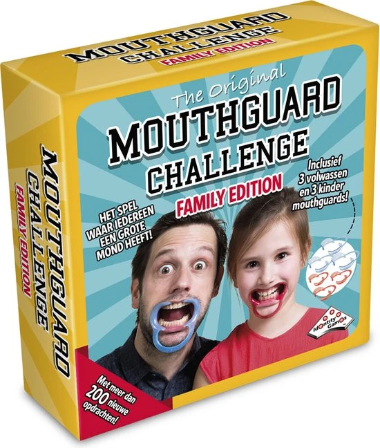 Identity Games Mouthguard Challenge Familie Editie - Partyspel (vanaf 8 Jaar) 6 Identity Games Mouthguard Challenge Familie Editie - Partyspel (vanaf 8 Jaar) - Afbeelding 4