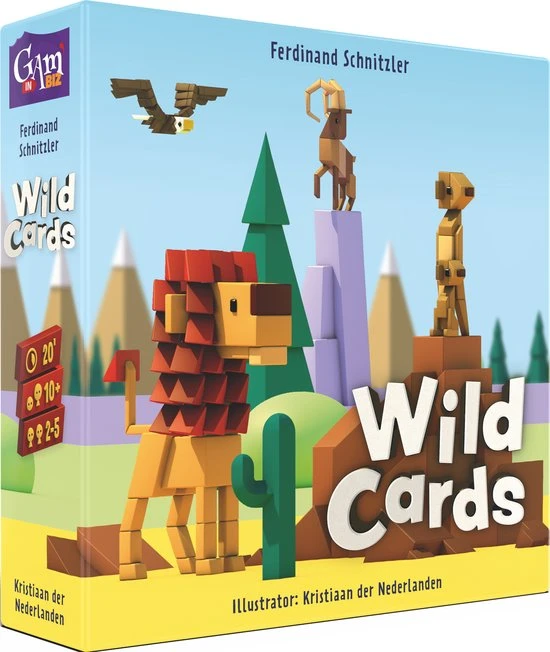 Gam'inBIZ CuBirds + Wild Cards - 2 Kaartspellen Van Kristiaan Der Nederlanden 4 Gam'inBIZ CuBirds + Wild Cards - 2 Kaartspellen Van Kristiaan Der Nederlanden - Afbeelding 2