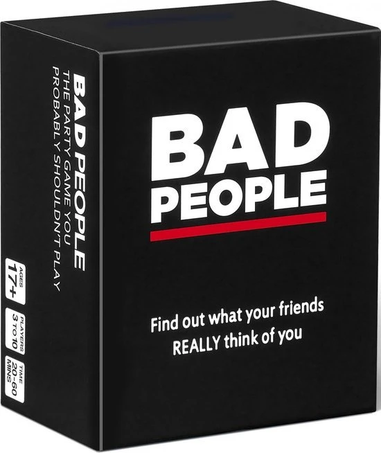 Dyce Games Bad People (Engelstalig) - H T Partyspel Voor Volwassenen - Het Kaartspel Dat Je Beter Niet Kan Spelen 11 Dyce Games Bad People (Engelstalig) - H T Partyspel Voor Volwassenen - Het Kaartspel Dat Je Beter Niet Kan Spelen - Afbeelding 9