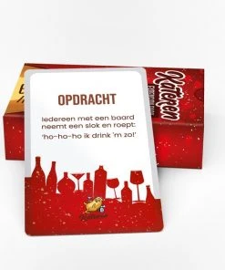 KATERTJE KATEREN - Kerst Editie | Drankspellen - Partygame - Speelkaarten - Kaartspel - Officieel Spel -Spellen Kast 550x657 3