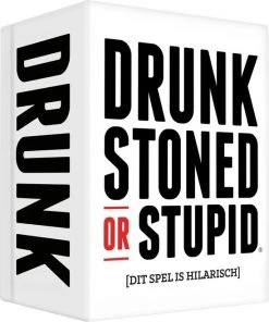 Cojones Drunk, Stoned Or Stupid - Nederlandstalig Kaartspel -Spellen Kast 550x658