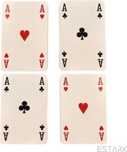 ESTARK Luxe Speelkaarten - 4 Sets - Plastic Coating - Poker Kaarten - Kaartspel - Spelkaarten - Spel Kaart - 4 X 56 - Gezelschapsspel - Spelen - Playing Cards - Cijfer In Alle 4 De Hoeken - 4 STUKS 21 ESTARK Luxe Speelkaarten - 4 Sets - Plastic Coating - Poker Kaarten - Kaartspel - Spelkaarten - Spel Kaart - 4 X 56 - Gezelschapsspel - Spelen - Playing Cards - Cijfer In Alle 4 De Hoeken - 4 STUKS -Spellen Kast 550x660 2