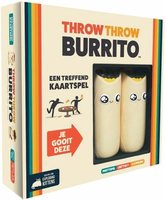 Exploding Kittens Throw Throw Burrito - Nederlandstalig Kaartspel 3 Exploding Kittens Throw Throw Burrito - Nederlandstalig Kaartspel