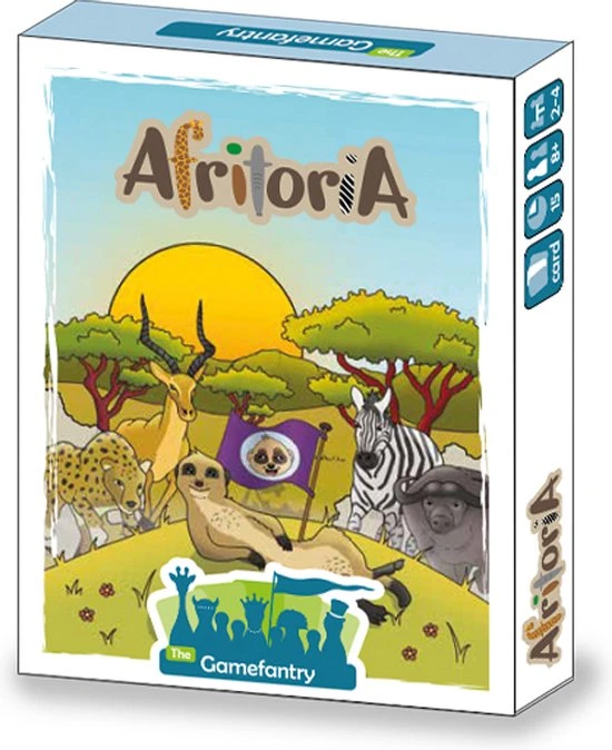 The Gamefantry Afritoria | Kaartspel Kinderen | Kaartspel Dieren | Spellen Voor Kinderen | Familie Kaartspel | Familiespel Kinderen | Spellen Voor Kinderen Vanaf 8 Jaar | 2-4 Personen 5 The Gamefantry Afritoria | Kaartspel Kinderen | Kaartspel Dieren | Spellen Voor Kinderen | Familie Kaartspel | Familiespel Kinderen | Spellen Voor Kinderen Vanaf 8 Jaar | 2-4 Personen - Afbeelding 3