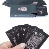 Merkloos Speelkaarten, Waterdicht, Flexibel, Pokerkaarten, Playing Cards, Zwart -Spellen Kast 550x690 3