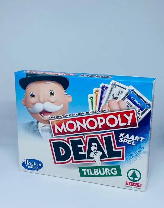 Monopoly Deal Editie Tilburg - Kaartspel 3 Monopoly Deal Editie Tilburg - Kaartspel