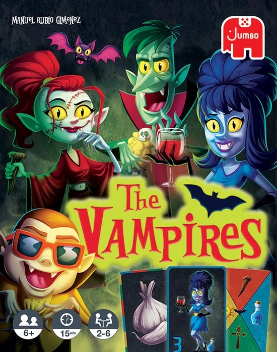 Jumbo The Vampires - Kaartspel 5 Jumbo The Vampires - Kaartspel - Afbeelding 3