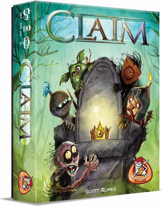 White Goblin Games Claim - Kaartspel 8 White Goblin Games Claim - Kaartspel - Afbeelding 6
