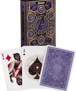 Theory11 Pokerkaarten Bicycle Avengers Purple -Spellen Kast 550x699 6