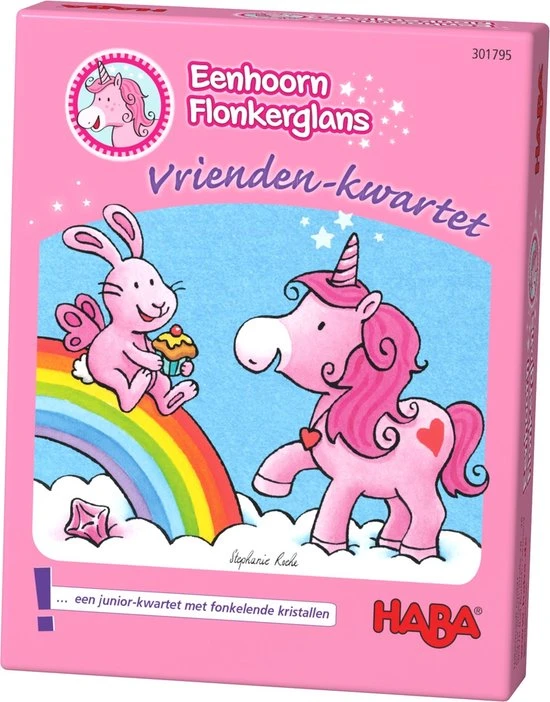 Haba Spel Kwartet Eenhoorn Flonkerglans 3 Haba Spel Kwartet Eenhoorn Flonkerglans