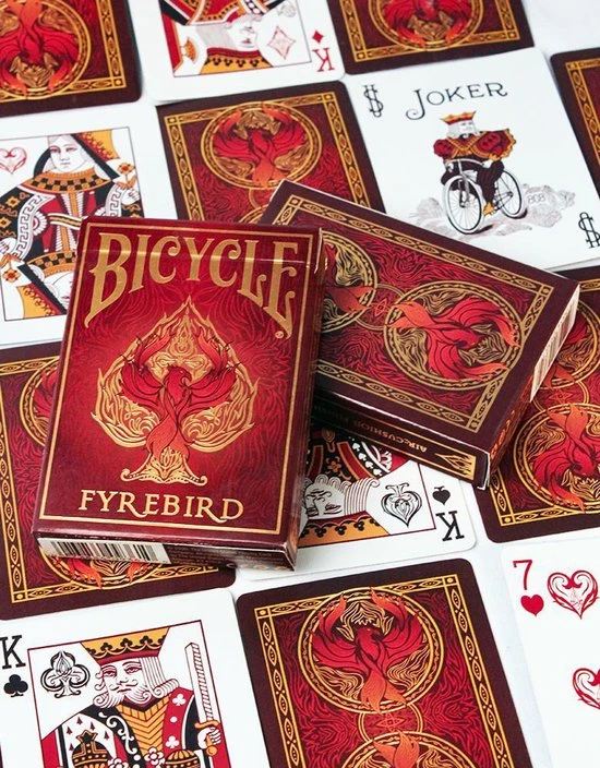 Pokerkaarten Bicycle Fyrebird Deck 4 Pokerkaarten Bicycle Fyrebird Deck - Afbeelding 2