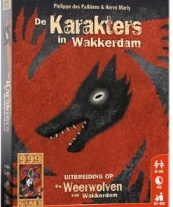 999 Games De Weerwolven Van Wakkerdam: Karakters Uitbreiding Kaartspel -Spellen Kast 550x706 2