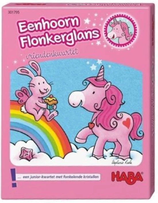 Haba Spel Kwartet Eenhoorn Flonkerglans 5 Haba Spel Kwartet Eenhoorn Flonkerglans - Afbeelding 3
