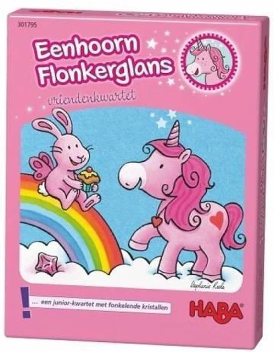 Haba Spel Kwartet Eenhoorn Flonkerglans 6 Haba Spel Kwartet Eenhoorn Flonkerglans - Afbeelding 4