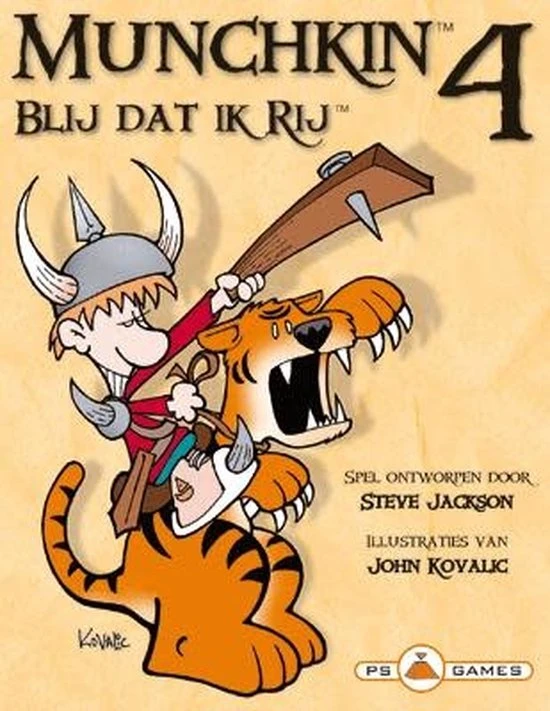 Steve Jackson Games Munchkin 4 Blij Dat Ik Rij - Uitbreiding - Kaartspel 5 Steve Jackson Games Munchkin 4 Blij Dat Ik Rij - Uitbreiding - Kaartspel - Afbeelding 3