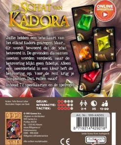 999 Games De Schat Van Kadora Kaartspel -Spellen Kast 550x712 5