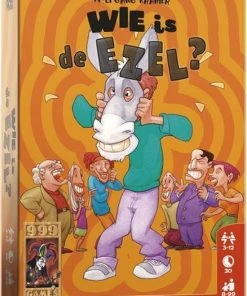 999 Games Wie Is De Ezel Kaartspel -Spellen Kast 550x715 1