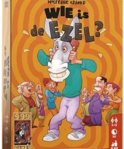 999 Games Wie Is De Ezel Kaartspel -Spellen Kast 550x716 1